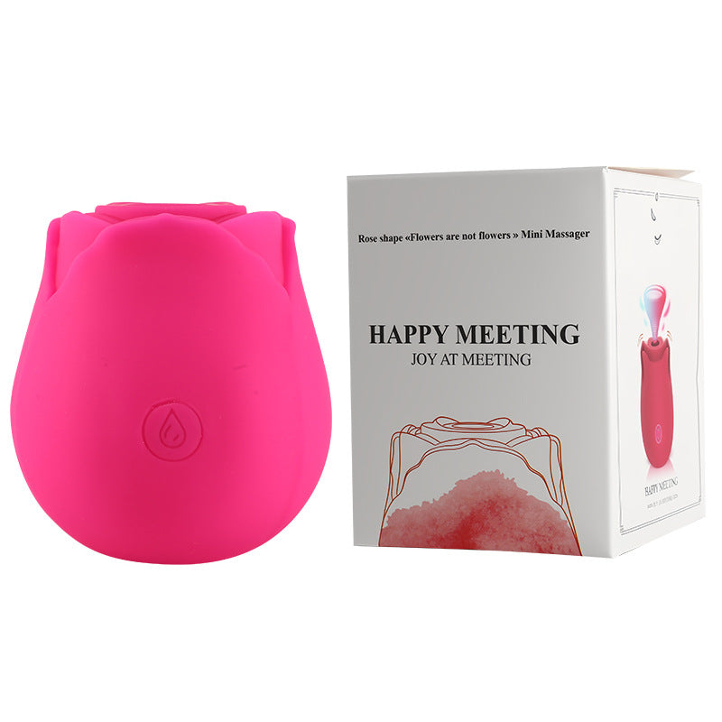 Rose flower suction device, Xiangjianqiang, jumping egg female use vibration self-stimulation device, private part, nipple teasing, adult products wholesale.